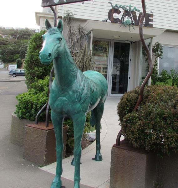 Vincent's horse is one of 18 involved in the Resene Fastest Art Exhibition, organised by the Auckland Racing Club in the build up to New Zealand's richest sporting event, Auckland Cup Week.